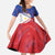 Personalised Philippines Billiards Family Matching Off The Shoulder Long Sleeve Dress and Hawaiian Shirt Cue With Balls Flag Style - Polynesian Pride