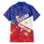 Personalised Philippines Billiards Family Matching Off The Shoulder Long Sleeve Dress and Hawaiian Shirt Cue With Balls Flag Style - Polynesian Pride