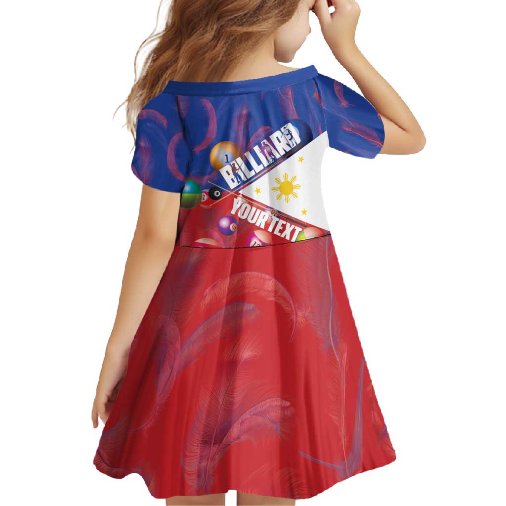 Personalised Philippines Billiards Family Matching Off Shoulder Maxi Dress and Hawaiian Shirt Cue With Balls Flag Style - Polynesian Pride