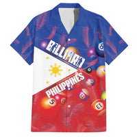 Personalised Philippines Billiards Family Matching Tank Maxi Dress and Hawaiian Shirt Cue With Balls Flag Style LT14 Dad's Shirt - Short Sleeve Red - Polynesian Pride
