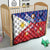 Personalised Philippines Billiards Quilt Cue With Balls Flag Style - Polynesian Pride