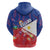 Personalised Philippines Billiards Zip Hoodie Cue With Balls Flag Style - Polynesian Pride