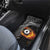 Personalised New Zealand Billiards Car Mats Maori Fern On Fire 8 Ball - Polynesian Pride