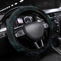 Suicide Awareness Memorial Steering Wheel Cover I Wear Purple and Teal For Someone I Miss - Polynesian Pride