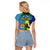 Malampa Fiji Day Raglan Cropped T Shirt Together We Grow Proud Polynesian Tapa Artsy LT14 - Polynesian Pride
