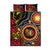 Celebrating 50 Years Papua New Guinea Quilt Bed Set Aboriginal Mix Papuan Pattern - Polynesian Pride