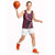 Vanuatu Basketball Jersey Hibisus Polynesian Pattern Pink - Polynesian Pride