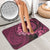 Vanuatu Bathroom Set Hibisus Polynesian Pattern Pink - Polynesian Pride