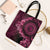 Vanuatu Tote Bag Hibisus Polynesian Pattern Pink - Polynesian Pride