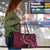 Vanuatu Travel Bag Hibisus Polynesian Pattern Pink - Polynesian Pride