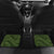 Vanuatu Car Mats Hibisus Polynesian Pattern Green - Polynesian Pride