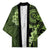 Vanuatu Kimono Hibisus Polynesian Pattern Green - Polynesian Pride
