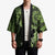 Vanuatu Kimono Hibisus Polynesian Pattern Green - Polynesian Pride