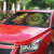 Vanuatu Auto Sun Shade Hibisus Polynesian Pattern Reggae - Polynesian Pride