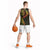 Vanuatu Basketball Jersey Hibisus Polynesian Pattern Reggae - Polynesian Pride