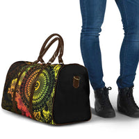 Vanuatu Travel Bag Hibisus Polynesian Pattern Reggae - Polynesian Pride