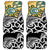 New Zealand Australia Rugby Car Mats Wallabies Aboriginal All Black Maori Tiki Together - Polynesian Pride