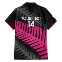 New Zealand Silver Fern Rugby Custom Family Matching Off Shoulder Maxi Dress and Hawaiian Shirt 2025 All Black Go Champions LT14 - Polynesian Pride