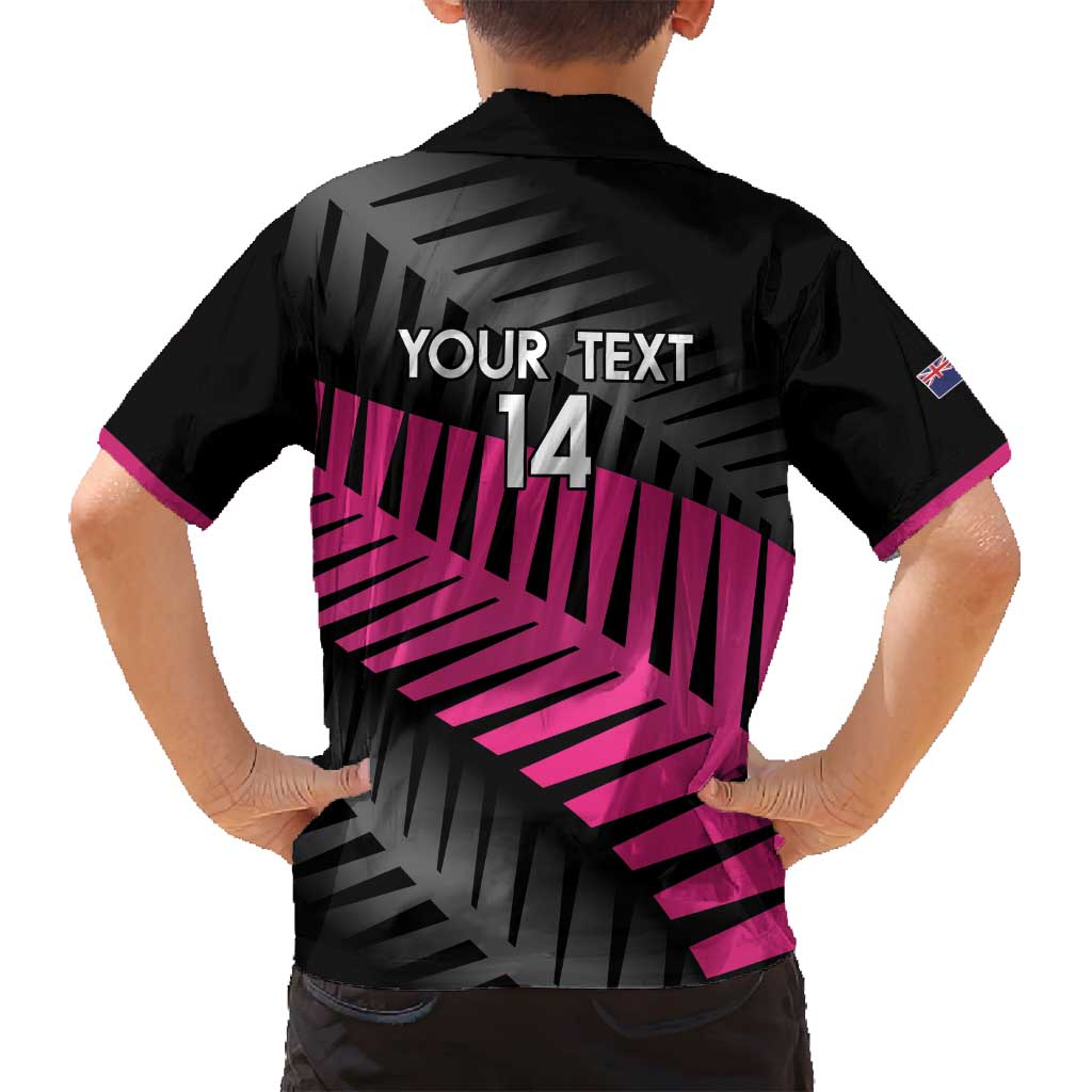 New Zealand Silver Fern Rugby Custom Family Matching Summer Maxi Dress and Hawaiian Shirt 2025 All Black Go Champions LT14 - Polynesian Pride