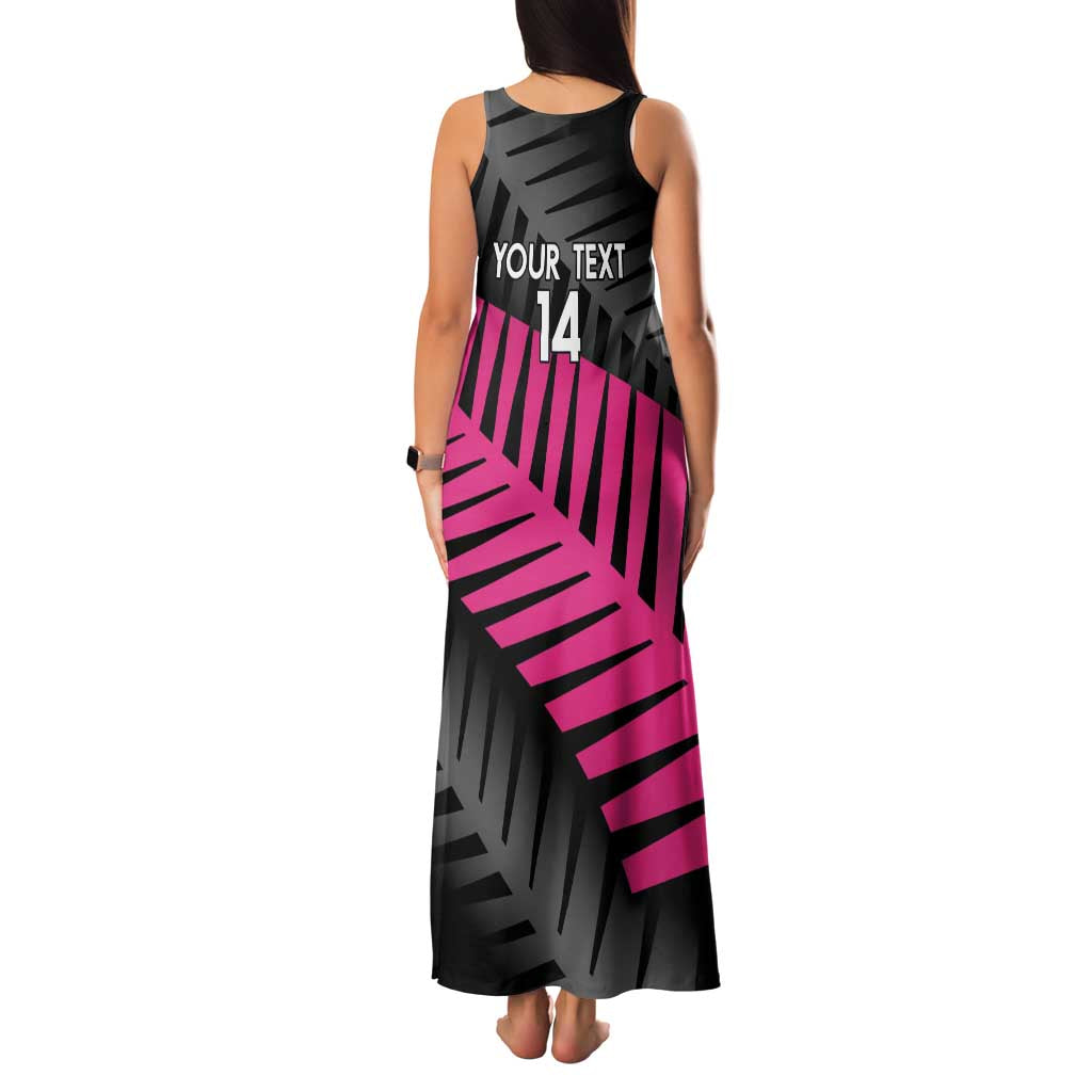 New Zealand Silver Fern Rugby Custom Family Matching Tank Maxi Dress and Hawaiian Shirt 2025 All Black Go Champions LT14 - Polynesian Pride