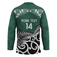 New Zealand South Africa Rugby Custom Hockey Jersey Springboks Kente All Black Maori Together LT14 - Polynesian Pride