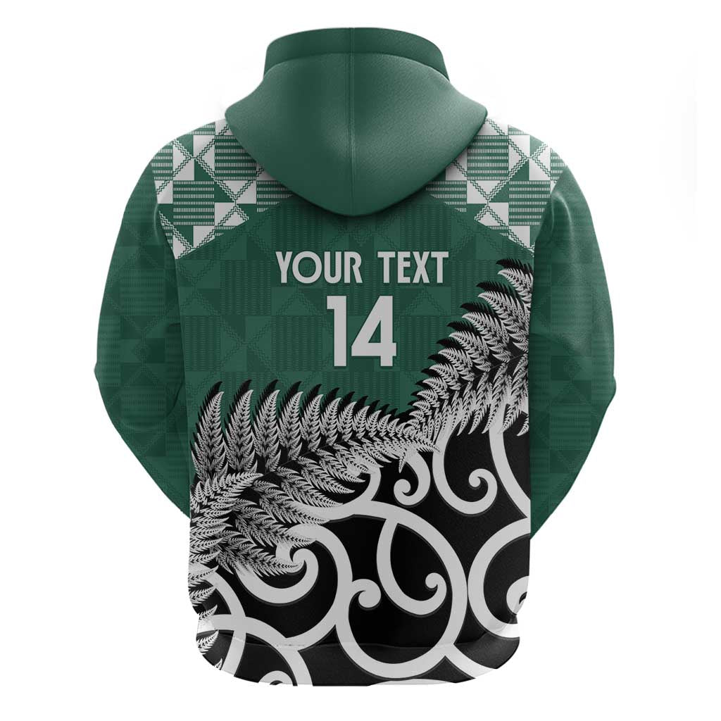 New Zealand South Africa Rugby Custom Hoodie Springboks Kente All Black Maori Together LT14 - Polynesian Pride