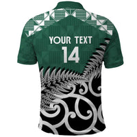 New Zealand South Africa Rugby Custom Polo Shirt Springboks Kente All Black Maori Together LT14 - Polynesian Pride
