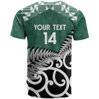 New Zealand South Africa Rugby Custom T Shirt Springboks Kente All Black Maori Together LT14 - Polynesian Pride