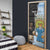 New Zealand Argentina Rugby Door Cover 2025 Los Pumas All Black Together - Polynesian Pride