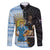 New Zealand Argentina Rugby Custom Family Matching Long Sleeve Bodycon Dress and Hawaiian Shirt 2025 Los Pumas All Black Together - Polynesian Pride