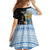 New Zealand Argentina Rugby Custom Family Matching Off The Shoulder Long Sleeve Dress and Hawaiian Shirt 2025 Los Pumas All Black Together - Polynesian Pride