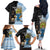 New Zealand Argentina Rugby Custom Family Matching Off The Shoulder Long Sleeve Dress and Hawaiian Shirt 2025 Los Pumas All Black Together - Polynesian Pride