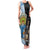New Zealand Argentina Rugby Custom Family Matching Tank Maxi Dress and Hawaiian Shirt 2025 Los Pumas All Black Together - Polynesian Pride
