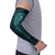 New Zealand Skull Darts Arm Sleeves Aotearoa Maori Chest Tattoo Stylized Teal - Polynesian Pride