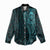 New Zealand Skull Darts Women Casual Shirt Aotearoa Maori Chest Tattoo Stylized Teal - Polynesian Pride