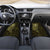 New Zealand Skull Darts Car Mats Aotearoa Maori Chest Tattoo Stylized Gold - Polynesian Pride