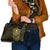 New Zealand Skull Darts Shoulder Handbag Aotearoa Maori Chest Tattoo Stylized Gold - Polynesian Pride