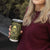 New Zealand Skull Darts Tumbler Cup Aotearoa Maori Chest Tattoo Stylized Gold - Polynesian Pride