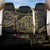 New Zealand Darts Back Car Seat Cover Skull In Dart We Trust Maori Pattern - Polynesian Pride