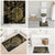New Zealand Darts Bathroom Set Skull In Dart We Trust Maori Pattern - Polynesian Pride
