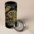 New Zealand Darts 4 in 1 Can Cooler Tumbler Skull In Dart We Trust Maori Pattern - Polynesian Pride