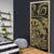 New Zealand Darts Door Cover Skull In Dart We Trust Maori Pattern - Polynesian Pride