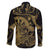 New Zealand Darts Family Matching Long Sleeve Bodycon Dress and Hawaiian Shirt Skull In Dart We Trust Maori Pattern - Polynesian Pride