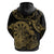 New Zealand Darts Hoodie Skull In Dart We Trust Maori Pattern - Polynesian Pride