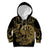 New Zealand Darts Kid Hoodie Skull In Dart We Trust Maori Pattern - Polynesian Pride