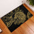 New Zealand Darts Rubber Doormat Skull In Dart We Trust Maori Pattern - Polynesian Pride