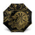 New Zealand Darts Umbrella Skull In Dart We Trust Maori Pattern - Polynesian Pride