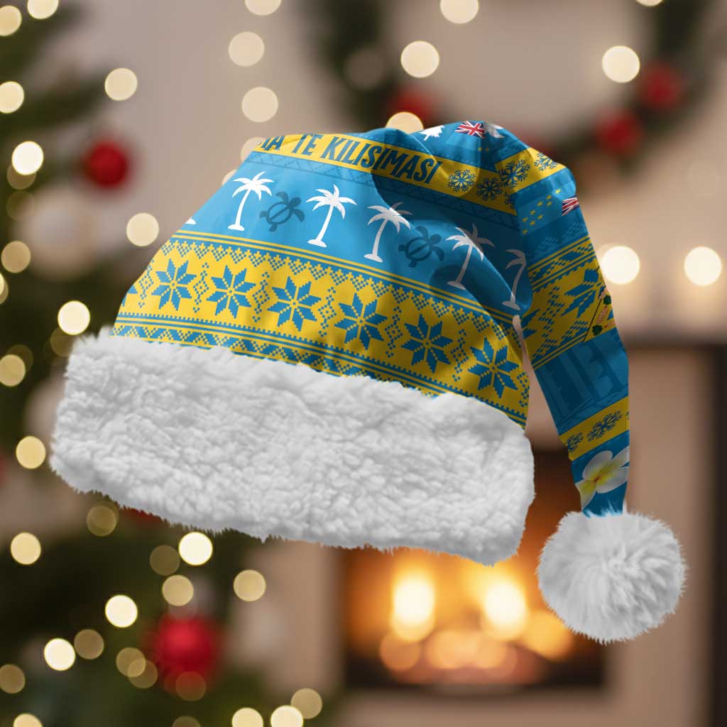 Tuvalu Christmas Santa Hat Cute Santa Manuia te Kilisimasi - Polynesian Pride