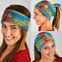 Tuvalu Christmas Neck Gaiter Cute Santa Manuia te Kilisimasi - Polynesian Pride