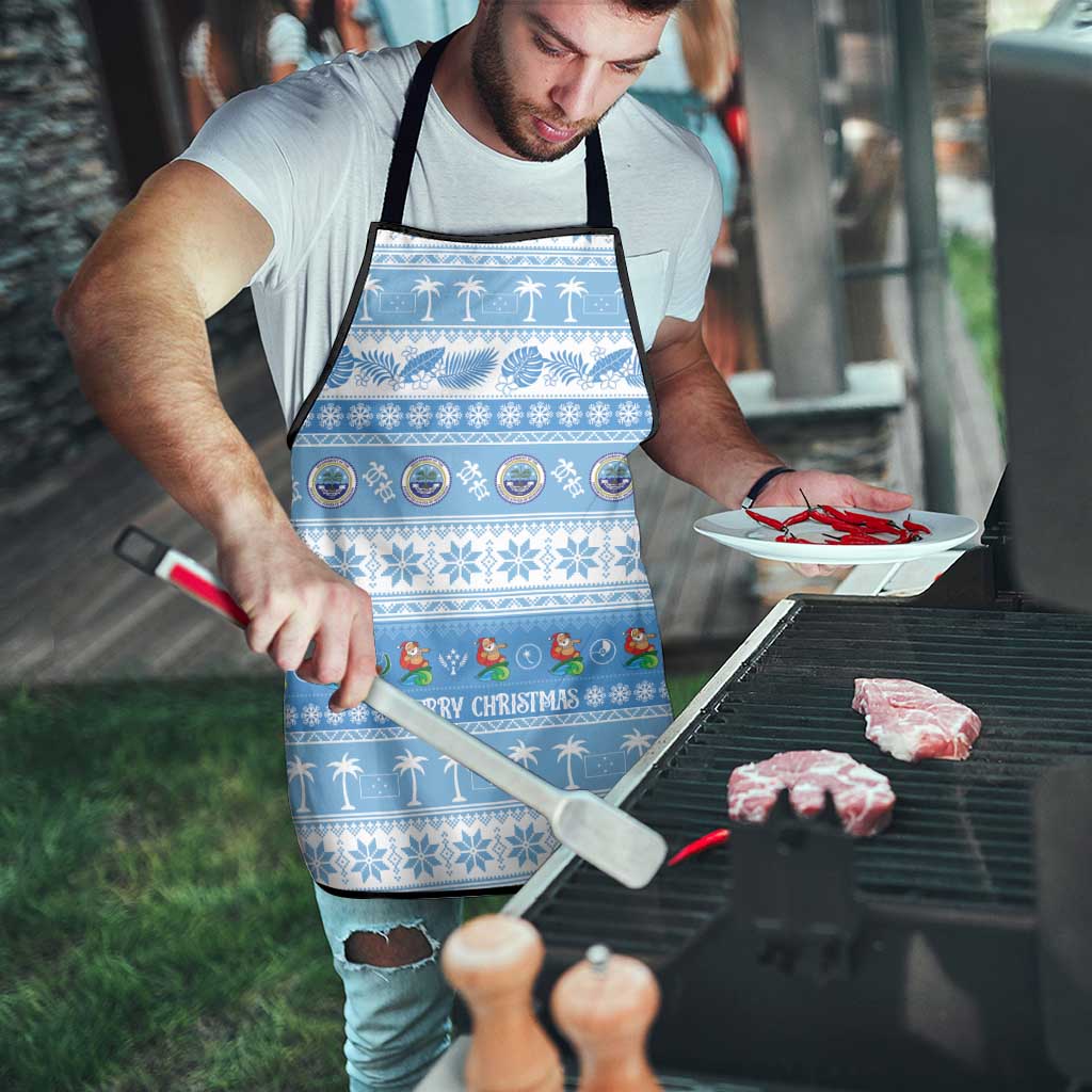 FSM Christmas Apron Merry Xmas Federated States of Micronesia - Polynesian Pride